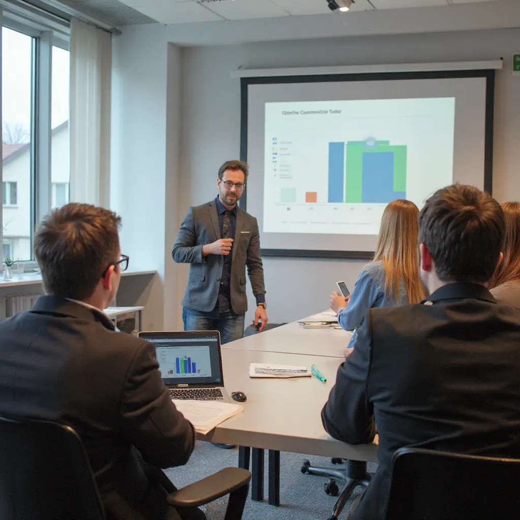 Nowoczesne środowisko edukacyjne z materiałami inwestycyjnymi i analizą finansową